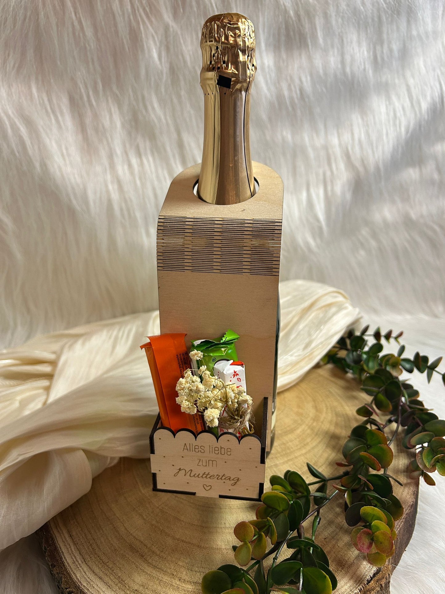 Personalisierte Geschenkbox aus Holz mit Wunschgravur – Geldgeschenk, Gutscheinhalter & kleines Geschenk für Muttertag, Weihnachten, Prüfung & mehr